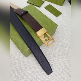 Gucci Мужской ремень с автоматической пряжкой, ширина 35 мм. Высо