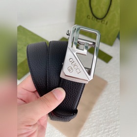 Gucci Мужской ремень с автоматической пряжкой, ширина 35 мм. Высо