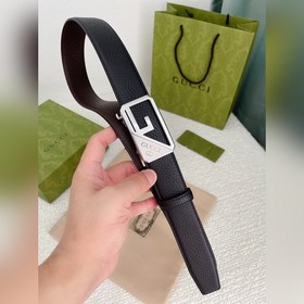 Gucci Мужской ремень с автоматической пряжкой, ширина 35 мм. Высо