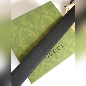 Gucci 4,0 см широкий ремень из тисненной кожи с принтом из серии 