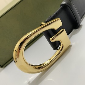 Gucci 655567 BGH0G Широкая версия 4,0 см. Высококачественная мягк