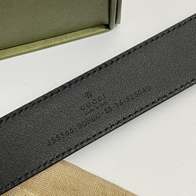 Gucci 655566 BGH0G Узкая версия 3,0 см. Высококачественная мягкая