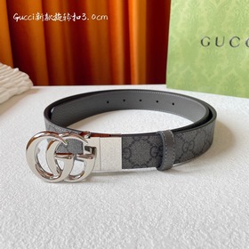 Новая модель Gucci. Одна сторона из нового серо-черного ПВХ с при