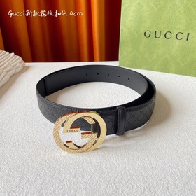 Классическая модель Gucci с тиснением, импортная кожа, оригинальн