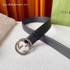 Классическая модель Gucci с тиснением, импортная кожа, оригинальн