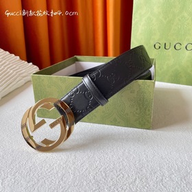 Классическая модель Gucci с тиснением, импортная кожа, оригинальн