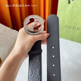Классическая модель Gucci с тиснением, импортная кожа, оригинальн