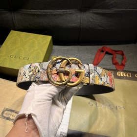 Новый ремень Gucci соединяет прошлое и настоящее бренда, продолжа