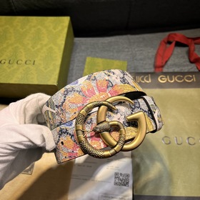 Новый ремень Gucci соединяет прошлое и настоящее бренда, продолжа