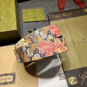 Новый ремень Gucci соединяет прошлое и настоящее бренда, продолжа