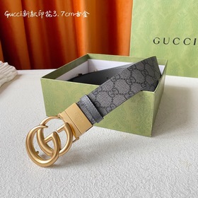 Новая модель Gucci： одна сторона из нового серо-черного ПВХ с при