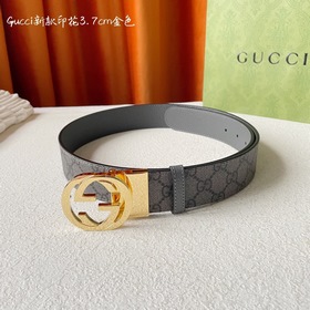 Новая модель Gucci： одна сторона из нового серо-черного ПВХ с при
