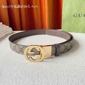 Новинка Gucci： классический принт с одной стороны, импортная нату