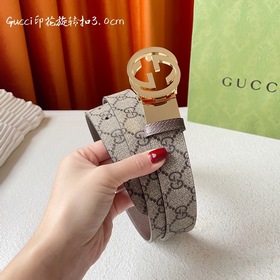 Новинка Gucci： классический принт с одной стороны, импортная нату