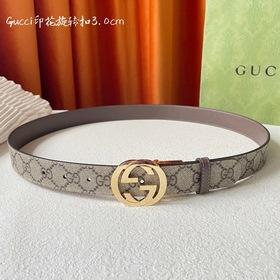 Новинка Gucci： классический принт с одной стороны, импортная нату