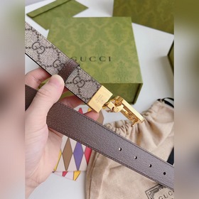 Новейшая модель от Gucci, изготовленная из коричневой парусины и 