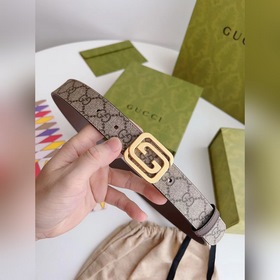 Новейшая модель от Gucci, выполненная из коричневой парусины и ко