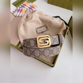 Новейшая модель от Gucci, выполненная из коричневой парусины и ко