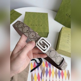 Новейшая модель от Gucci, изготовленная из коричневой парусины и
