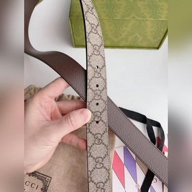 Новейшая модель от Gucci, изготовленная из коричневой парусины и 