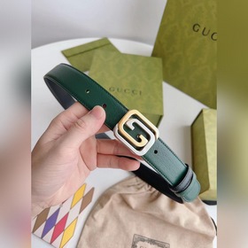 Новейшая модель Gucci из зеленой кожи с текстурой свиной кожи чер
