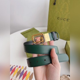 Новейшая модель Gucci из зеленой кожи с текстурой свиной кожи чер