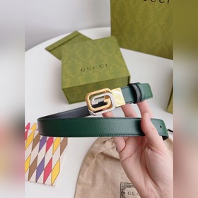 Новейшая модель Gucci из зеленой кожи с текстурой свиной кожи чер