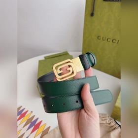 Новейшая модель Gucci из зеленой кожи с текстурой свиной шкуры и 