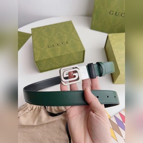 Новейшая модель Gucci из зеленой кожи с текстурой свиной кожи чер