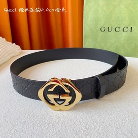 Gucci Классическая модель из импортной кожи теленка с тиснением и