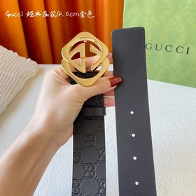 Gucci Классическая модель из импортной кожи теленка с тиснением и