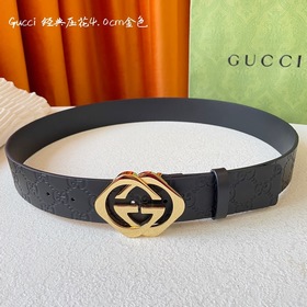 Gucci Классическая модель из импортной кожи теленка с тиснением и