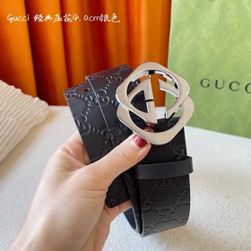 Gucci Классическая модель из импортной кожи теленка с тиснением и