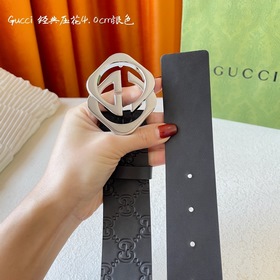 Gucci Классическая модель из импортной кожи теленка с тиснением и