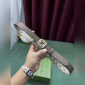 GUCCI Гуччи 3,0 шириной коричневый Supreme холст Бежевый и черный