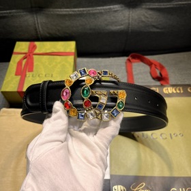 Gucci, ширина 4,0 см, новая модель. Классическая застежка с двойн