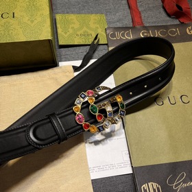 Gucci, ширина 4,0 см, новая модель. Классическая застежка с двойн