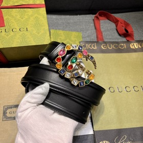 Gucci, ширина 4,0 см, новая модель. Классическая застежка с двойн