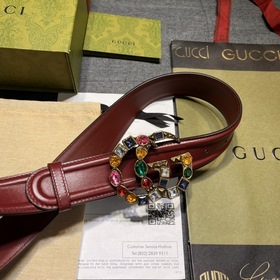 Gucci, ширина 4,0 см, новая модель. Классическая застежка с двойн