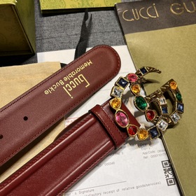 Gucci, ширина 4,0 см, новая модель. Классическая застежка с двойн