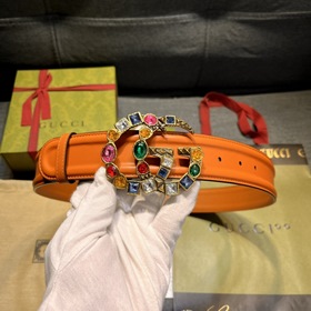 Gucci, ширина 4,0 см, новая модель. Классическая застежка с двойн
