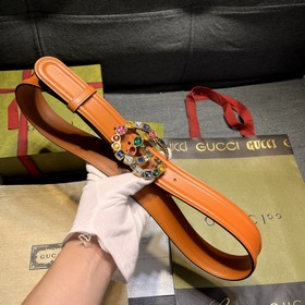 Gucci, ширина 4,0 см, новая модель. Классическая застежка с двойн