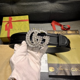 Gucci, ширина 4,0 см, новая модель. Классическая застежка с двойн