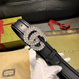 Gucci, ширина 4,0 см, новая модель. Классическая застежка с двойн