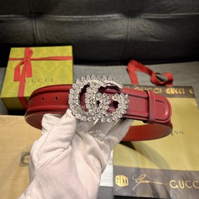 Gucci, ширина 4,0 см, новая модель. Классическая застежка с двойн