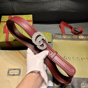 Gucci, ширина 4,0 см, новая модель. Классическая застежка с двойн