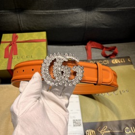 Gucci, ширина 4,0 см, новая модель. Классическая застежка с двойн