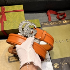 Gucci, ширина 4,0 см, новая модель. Классическая застежка с двойн