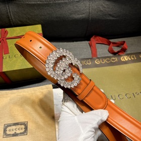 Gucci, ширина 4,0 см, новая модель. Классическая застежка с двойн