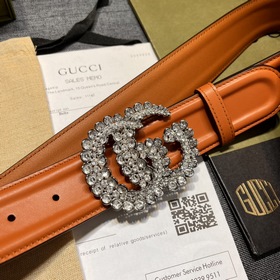 Gucci, ширина 4,0 см, новая модель. Классическая застежка с двойн